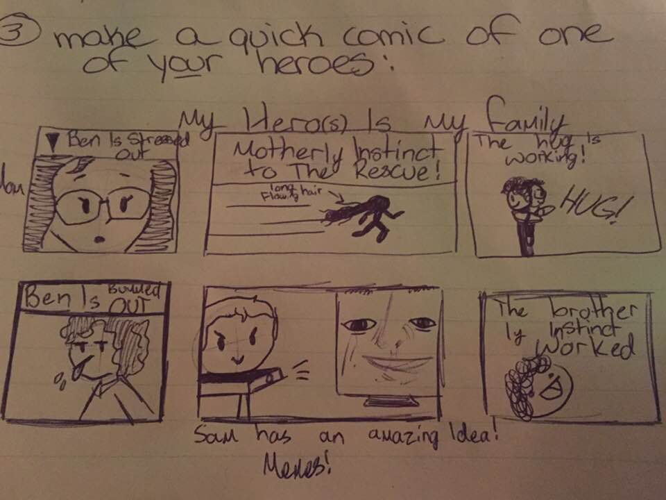 Bennett's heroes age 13